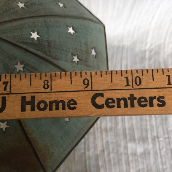 PARTYLITE April Showers umbrella rustic light up outdoor patio candle holder - Picture 13 of 13